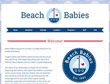 Tablet Screenshot of beachbabies.com